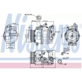 AC SIURBLYS MB W204 3.0D/3.2D 11.02-12.17