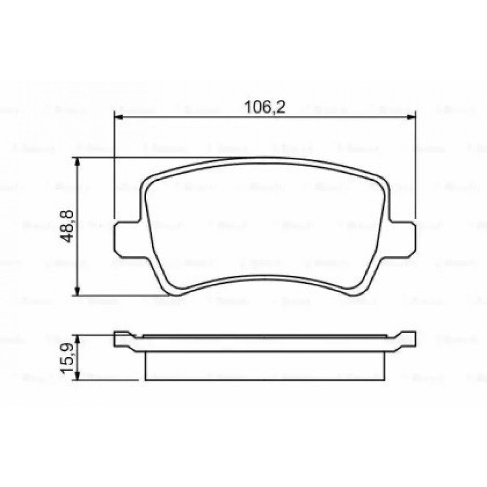 STABDŽIŲ TRINKELIŲ KOMPLEKTAS FORD MONDEO 07-/GALAXY,S-MAX 06-