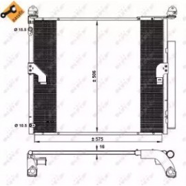 RADIATORIUS AC LEXUS ,TOYOTA 09-