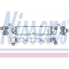 RADIATORIUS INTERKULERIO FIAT TALENTO; NISSAN NV300; OPEL VIVARO B; RENAULT TRAFIC III 1.6D 05.14-