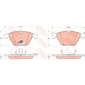 STABDŽIŲ TRINKELIŲ KOMPLEKTAS BMW E65 735/745 01-