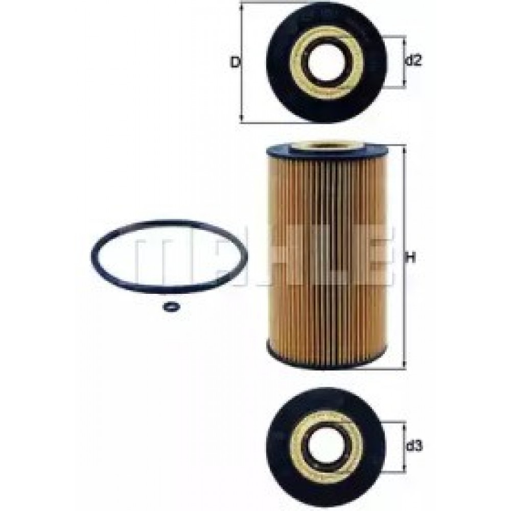 ALYVOS FILTRAS MB W211/W220/W163 4.0CDį