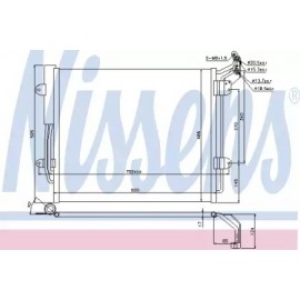 RADIATORIUS AC SEAT ALHAMBRA; VW SHARAN 1.4/2.0/2.0D 05.10-