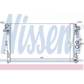 RADIATORIUS MERCEDES VIANO (W639), VITO (W639), VITO / MIXTO (W639) 2.0D-Electric 09.03-
