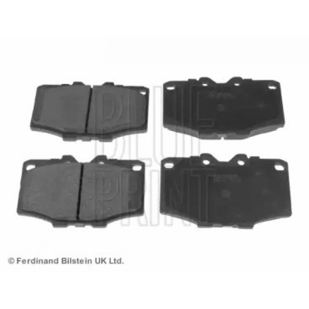 Stabdžių trinkelių komplektas STABDŽIŲ TOYOTA PRIEKINĖ AŠIS LAND CRUISER 2,4-4,0 80-93