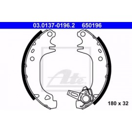 Stabdžių trinkelių komplektas (180x32mm) Peugeot 106 91- ,205 83-98, 309 89-93