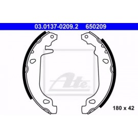 Stabdžių trinkelių komplektas Renault 11 86-89, 21 86-93, Clio 90-98, Twingo 93-