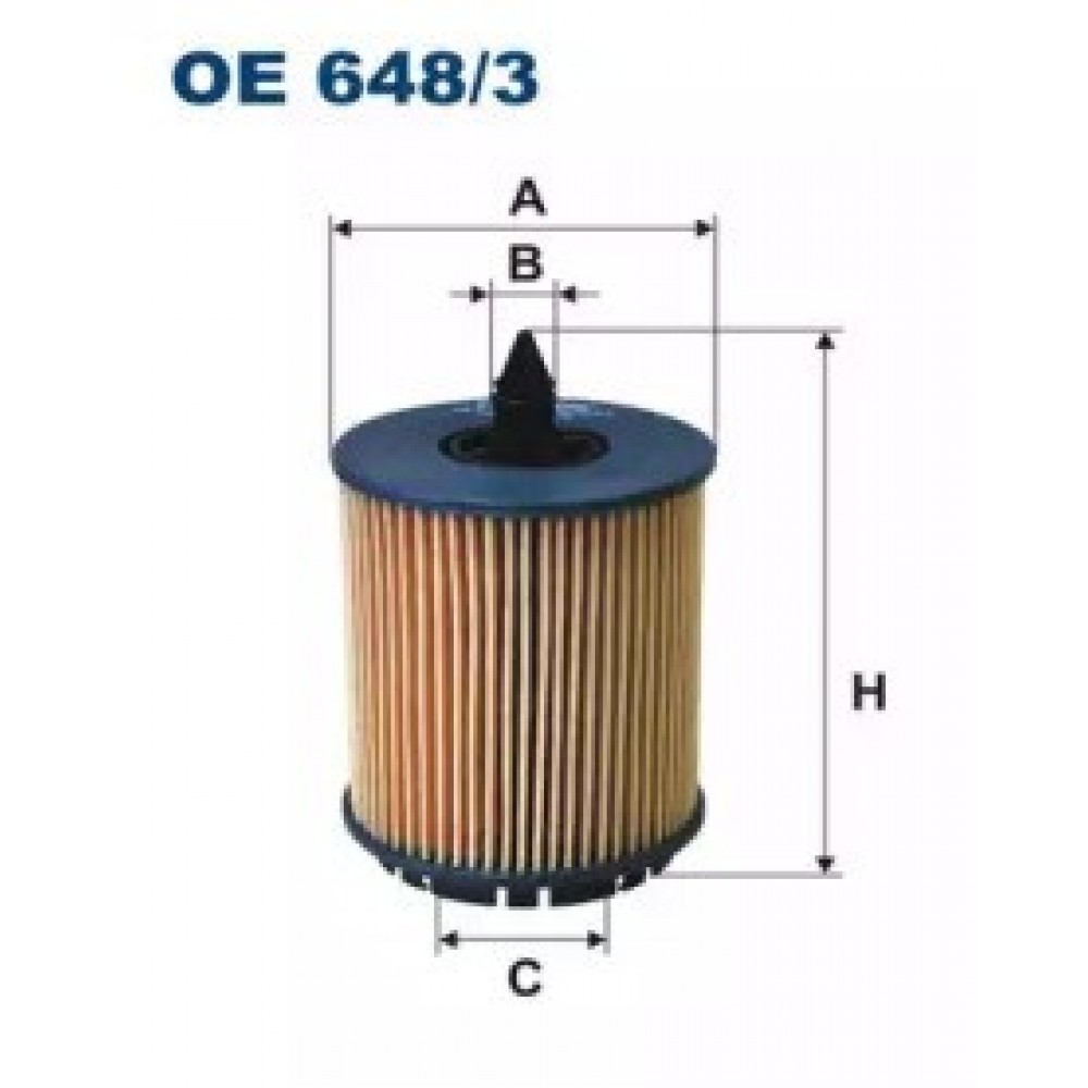 ALYVOS FILTRAS OPEL 2,2 16V 00-