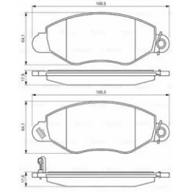 STABDŽIŲ TRINKELIŲ KOMPLEKTAS FORD PRIEKINĖ AŠIS TRANSIT00-