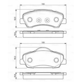 STABDŽIŲ TRINKELIŲ KOMPLEKTAS PEUGEOT PRIEKINĖ AŠIS 301/308 1,2-2,0 12-