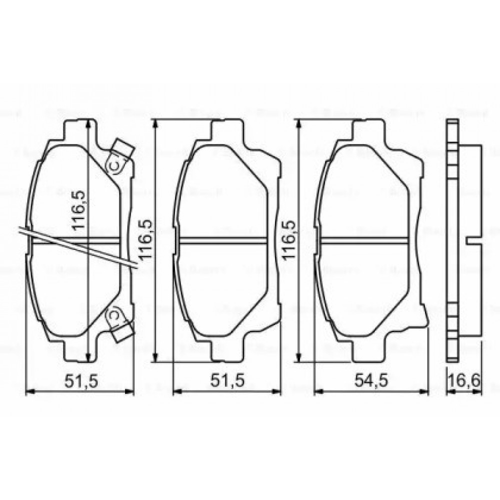 STABDŽIŲ TRINKELIŲ KOMPLEKTAS TOYOTA PRIEKINĖ AŠIS IQ/YARIS 1,0-1,33/1,4 D-4D 09-14
