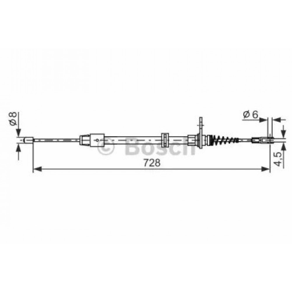 LYNAS RANKINIO STABDŽIO DB GALINĖ AŠIS W204/C204/S204/A207/C207 07-17 /