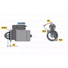 STARTERIS DB E KLASA W211 2,5 07-