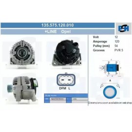 GENERATORIUS OPEL ASTRA 1.6 12.06-.