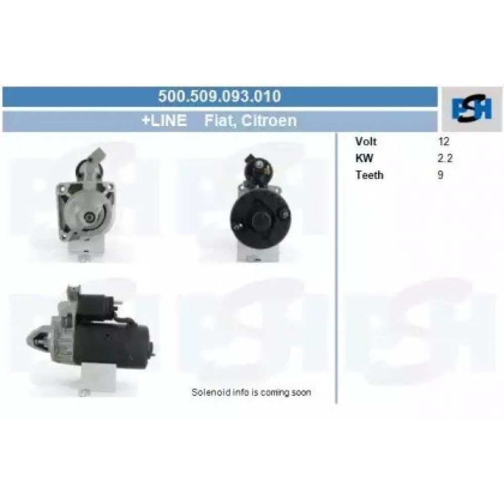 STARTERIS CITROEN C25 1.9 TURBO DIESEL 04.92-