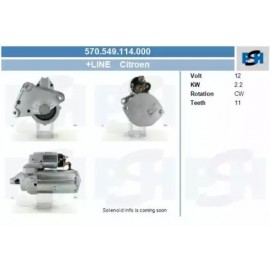 STARTERIS CITROEN C3 1.6 16V HDI 10/05-