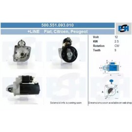 STARTERIS CITROEN JUMPER 3.0 HDI 09.06-.