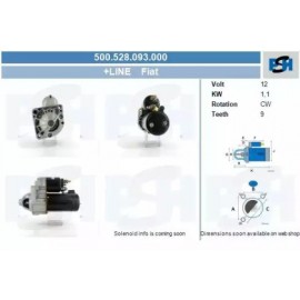 STARTERIS FIAT BRAVO 1,6 16V 03-