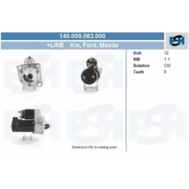 STARTERIS FORD BANTAM 1.3 / 1.4 / 1.6 (BAKKIE)  -