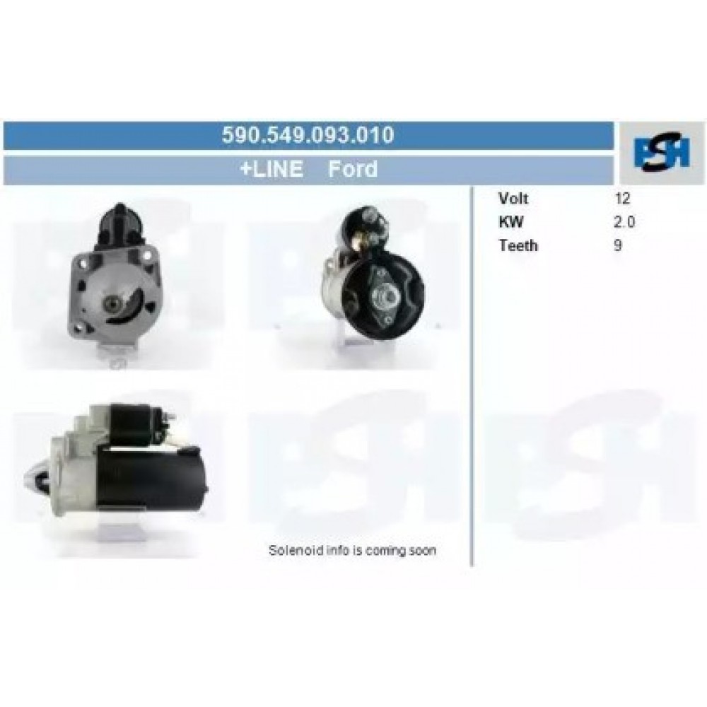 STARTERIS FORD C-MAX 1.8 TDCI 02.07-