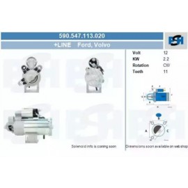 STARTERIS FORD FOCUS 2.0 TDCI 01/03-