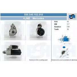 STARTERIS MERCEDES C-KLASSE 320 CDI 01.05-