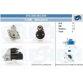 STARTERIS MITSUBISHI CARISMA  -