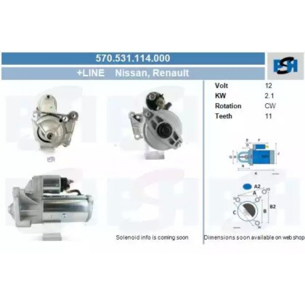 STARTERIS NISSAN INTERSTAR 1.9 DCI -