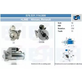 STARTERIS NISSAN INTERSTAR 1.9 DCI -