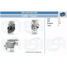 STARTERIS TOYOTA AURIS 1.4 D-4D 01.07-