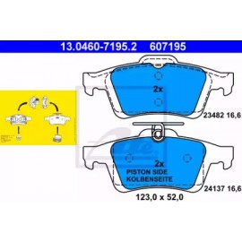 STABDŽIŲ TRINKELIŲ KOMPLEKTASNISSAN,RENAULT,OPEL,VOLVO 02- GALAS