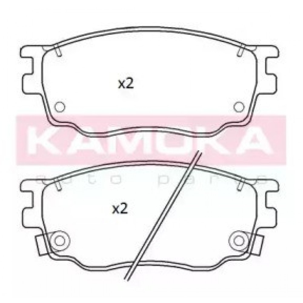 STABDŽIŲ TRINKELIŲ KOMPLEKTAS MAZDA 6 02-07 (1.8)