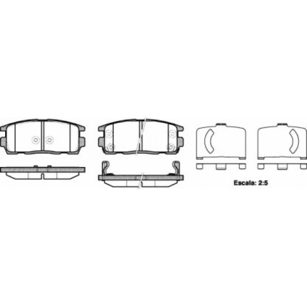 STABDŽIŲ TRINKELIŲ KOMPLEKTAS OPEL ANTARA 06- GALAS