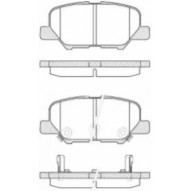 STABDŽIŲ TRINKELIŲ KOMPLEKTAS MITSUBISHI ASX, OUTLANDER III; PEUGEOT 4008 1.6-3.0 02.10-MITSUBISHI ASX, OUTLANDER III; PEUGEOT 4008 1.6-3.0 02.10-/