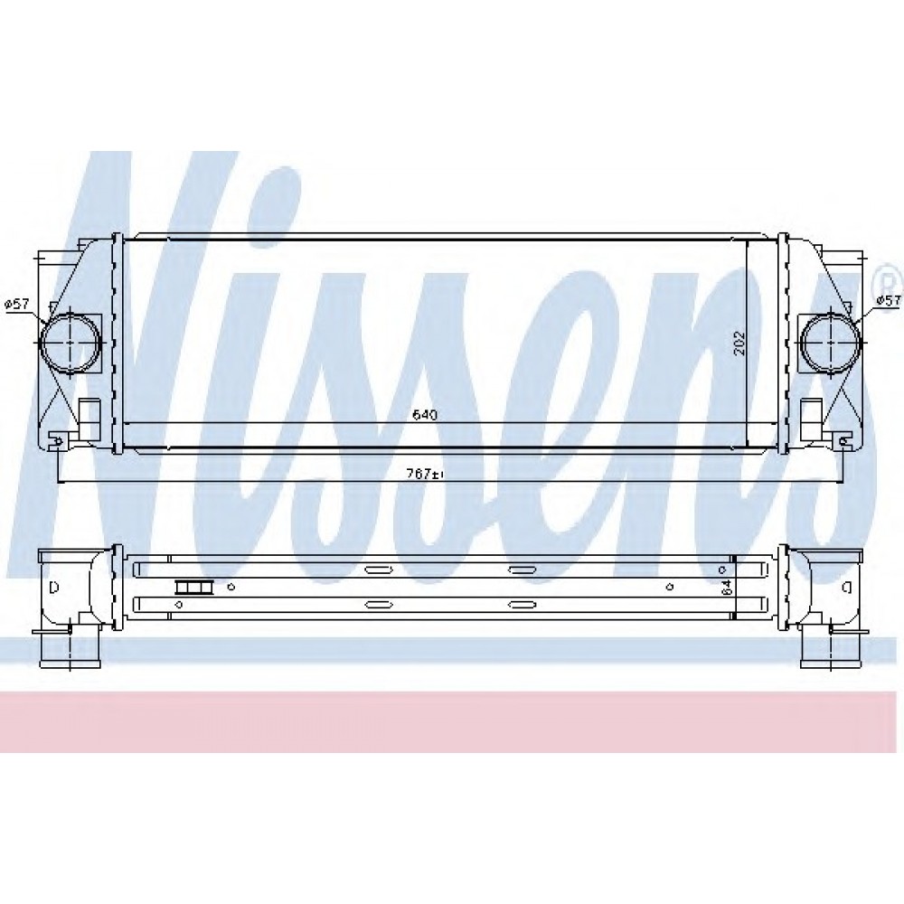 RADIATORIUS INTERKULERIO MB SPRINTER 06-/VW CRAFTER