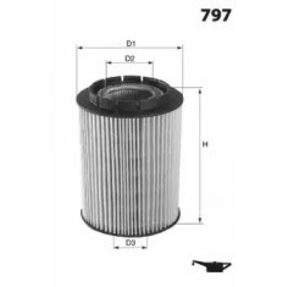 ALYVOS FILTRAS OPEL 1.3JTD-CDI 03- AGILA C
