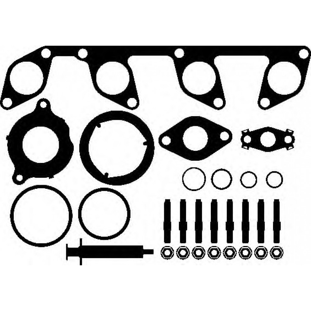 TURBINOS REM.KPL AUDI,VW,SEAT,ŠKODA 2.0D 05.03-