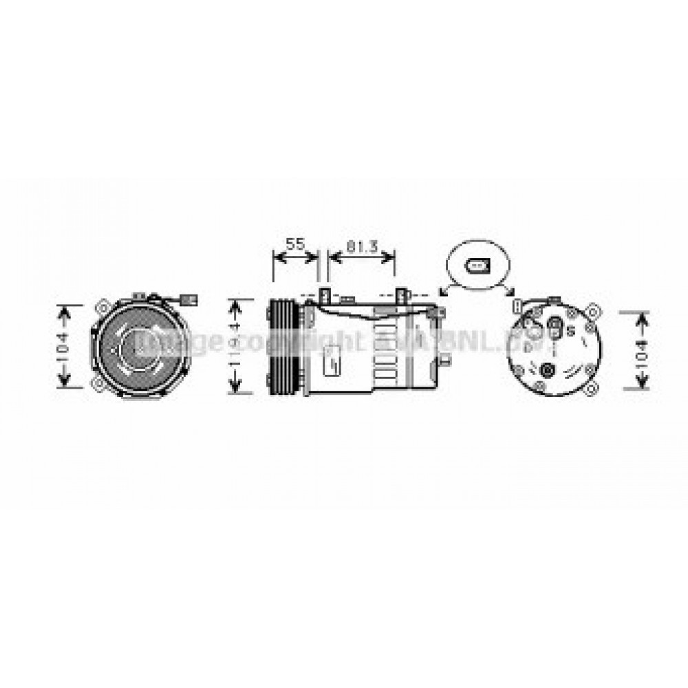 AC SIURBLYS AUDI,VW,SEAT 1.4-3.2 02.93-08.15