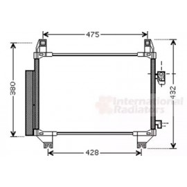 RADIATORIUS AC DAIHATSU CHARADE; TOYOTA YARIS 1.0/1.3/1.33 01.05-