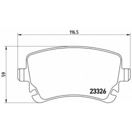 STABDŽIŲ TRINKELIŲ KOMPLEKTAS AUDI A6/A8 03-/VW T5,PHAETON 03-