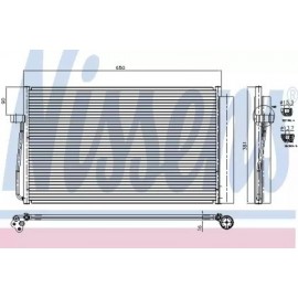 RADIATORIUS AC BMW 5 (E60), 5 (E61), 6 (E63), 6 (E64), 7 (E65, E66, E67) 2.0D-4.4D 06.02-12.10