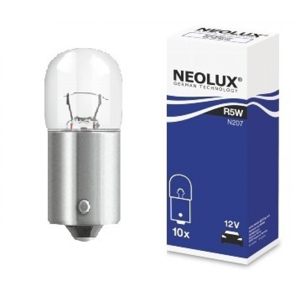 Lemputės M-TECH NEOLUX BA15S 12V 5W R5W