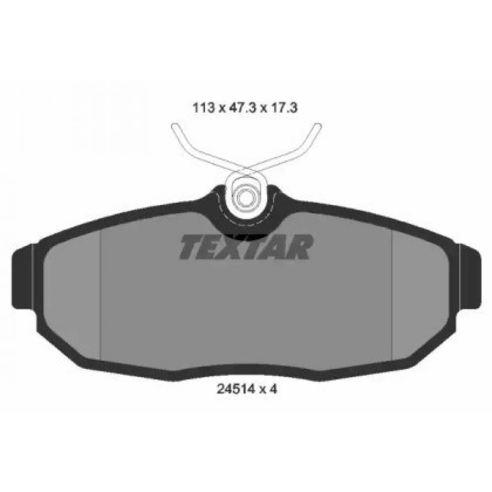 STABDŽIŲ TRINKELIŲ KOMPLEKTAS FORD USA MUSTANG 4.0-5.4 12.04-