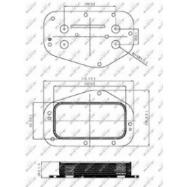 TEPALO AUŠ.RADIATORIUS OPEL ASTRA H, ASTRA H CLASSIC, ASTRA H GTC 1.4-2.2 03.05-