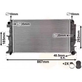RADIATORIUS MB SPRINTER 06-, VW CRAFTER 06-