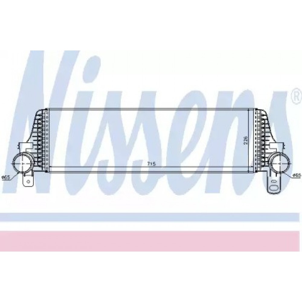 RADIATORIUS INTERKULERIO VW TRANSPORTER T5, TRANSPORTER T6, TRANSPORTER T6 / CARAVELLE T6 2.0/2.0D