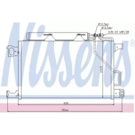 RADIATORIUS AC MB C-CLASS W203 06-