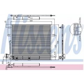 RADIATORIUS AC MB G (W461), GL (X164), M (W164), R (W251, V251) 3.0-6.2 02.05-