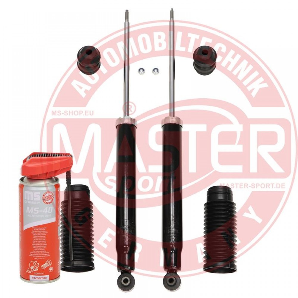 AMORTIZATORIUS CITROEN C4, C4 I; PEUGEOT 307, 308 1.4-2.0D 08.00-12.14 KPL. 2 VNT SU APSAUGOM