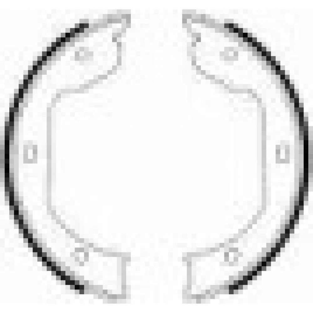 STABDŽIŲ TRINKELIŲ KOMPLEKTAS BMW E46/E65/E66/X3/X5,VW T5,TOUAREG 02-